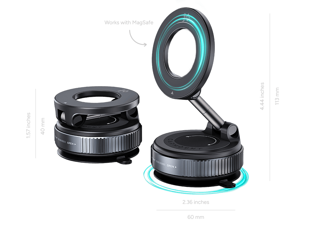 Clutch-X Magnetic Car Phone Mount